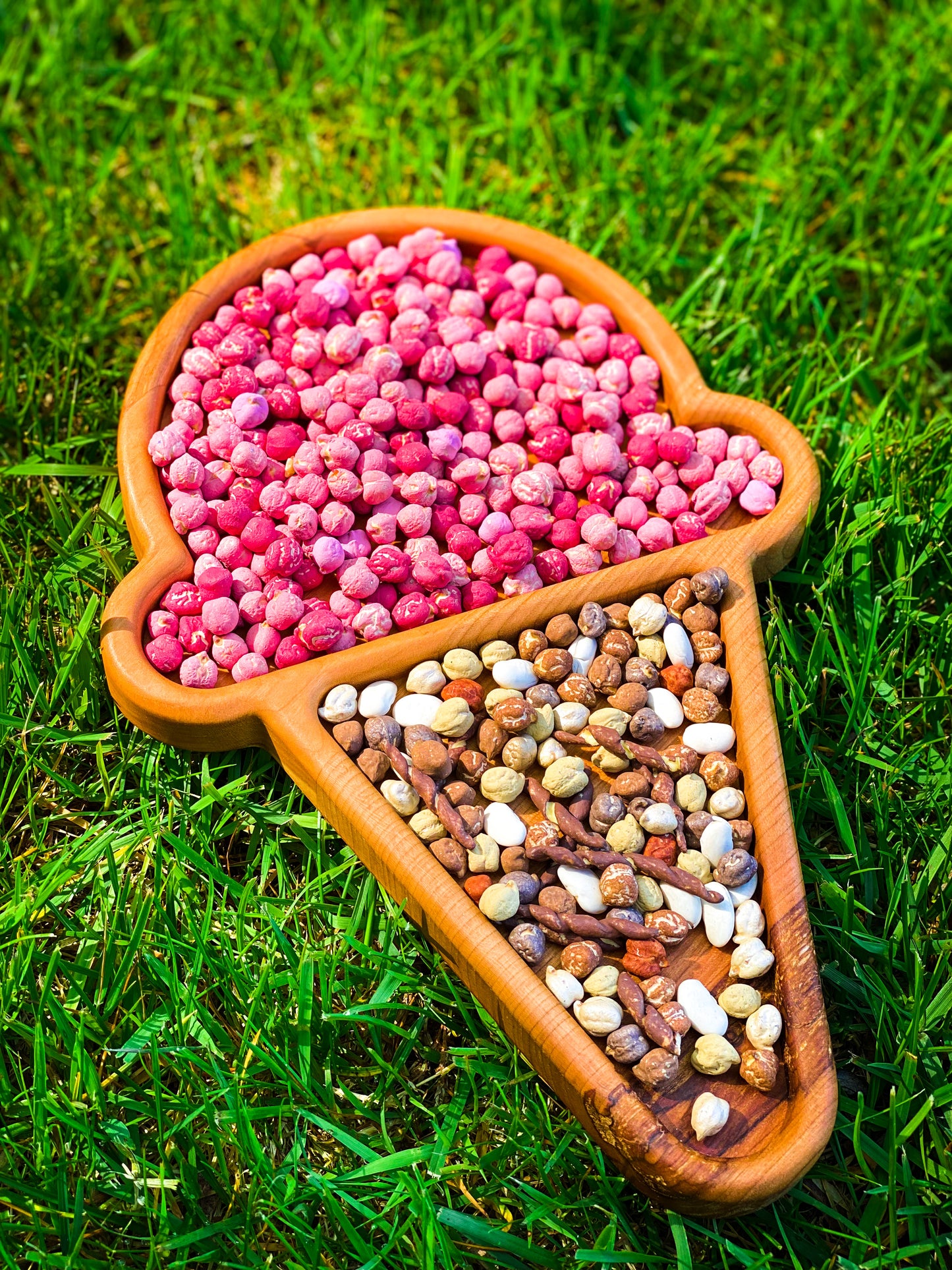 Ice Cream Cone Imaginative Play Tray