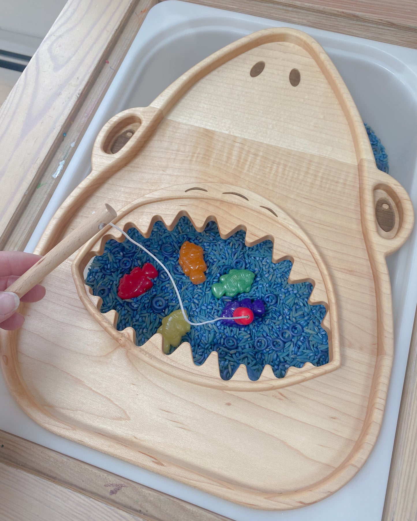 Shark Imaginative Play Tray