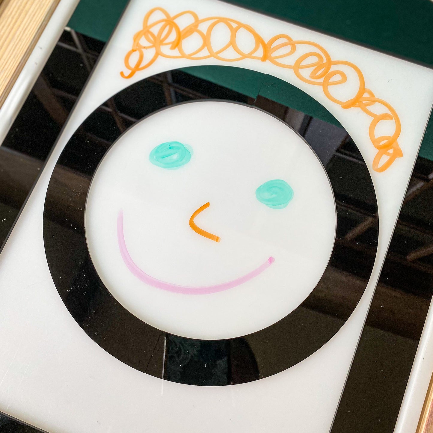 Acrylic sticks and curves