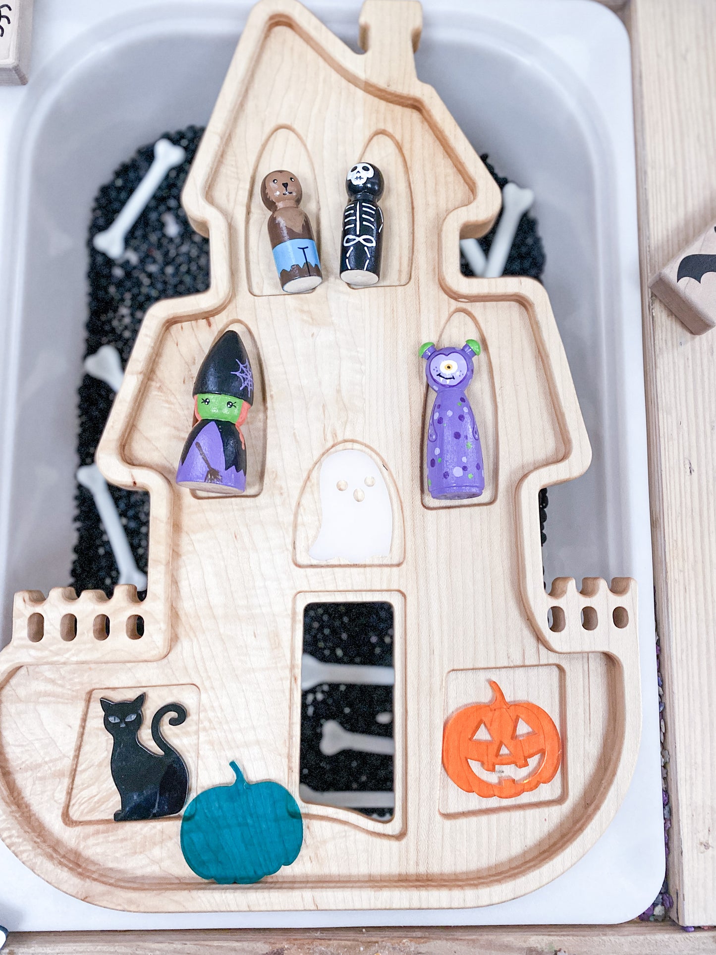Pre-Order Haunted House Imaginative Play Tray