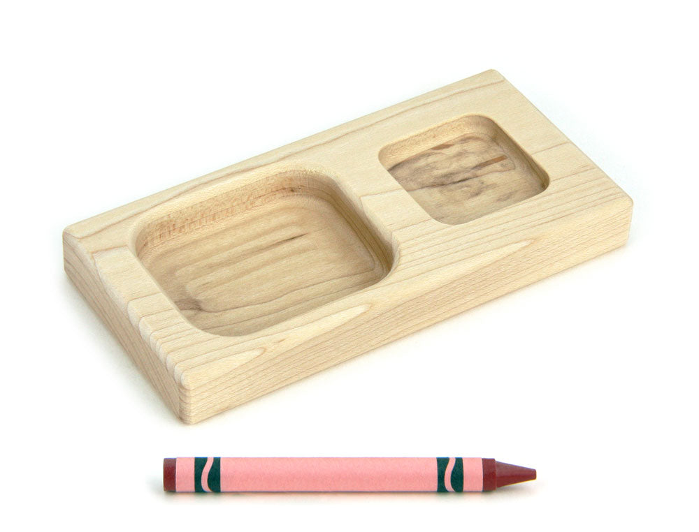 Solid Maple Counting Tray