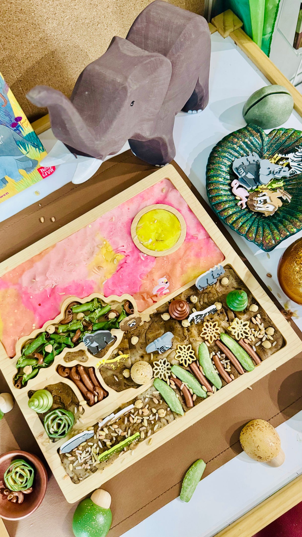 Prehistoric Plants Sensory Bin Filler