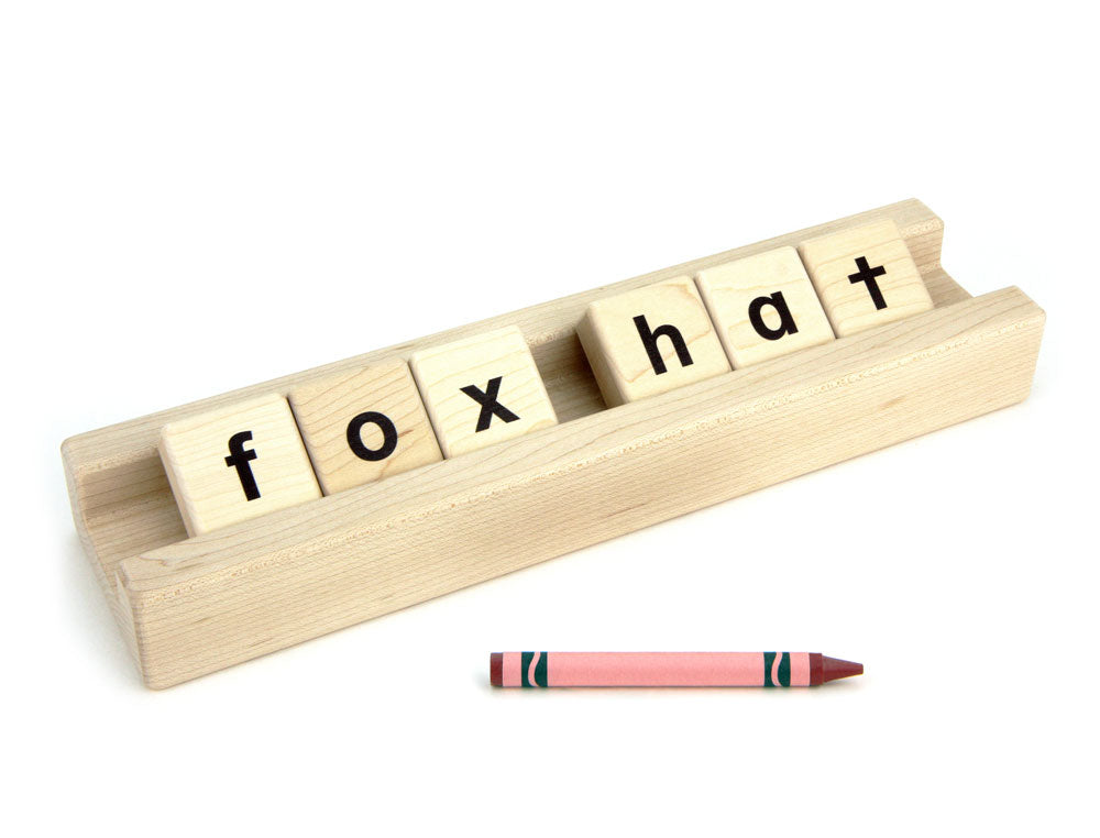 Solid Maple 8-Letter Word Tray
