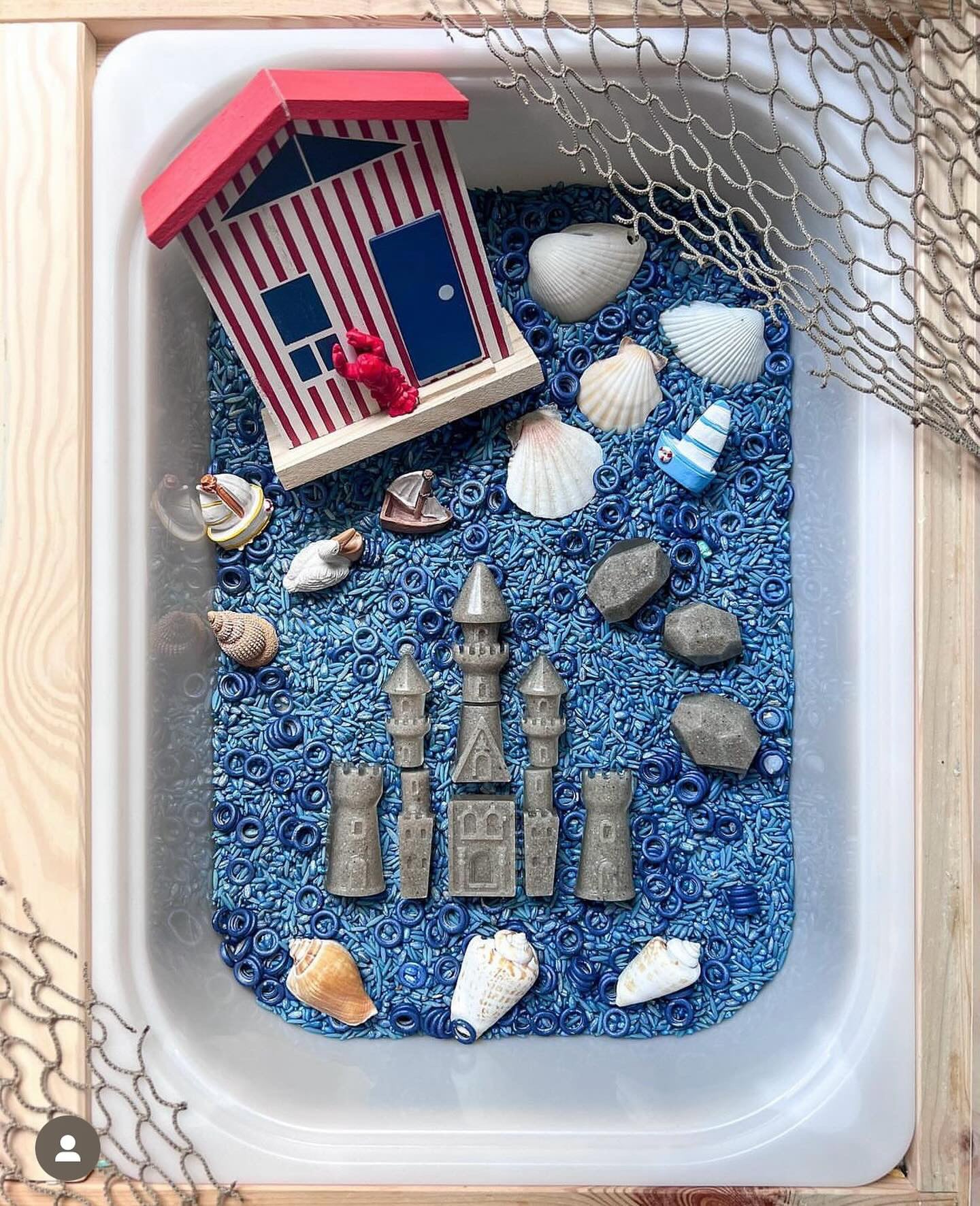 Babbling Brook Sensory Bin Filler