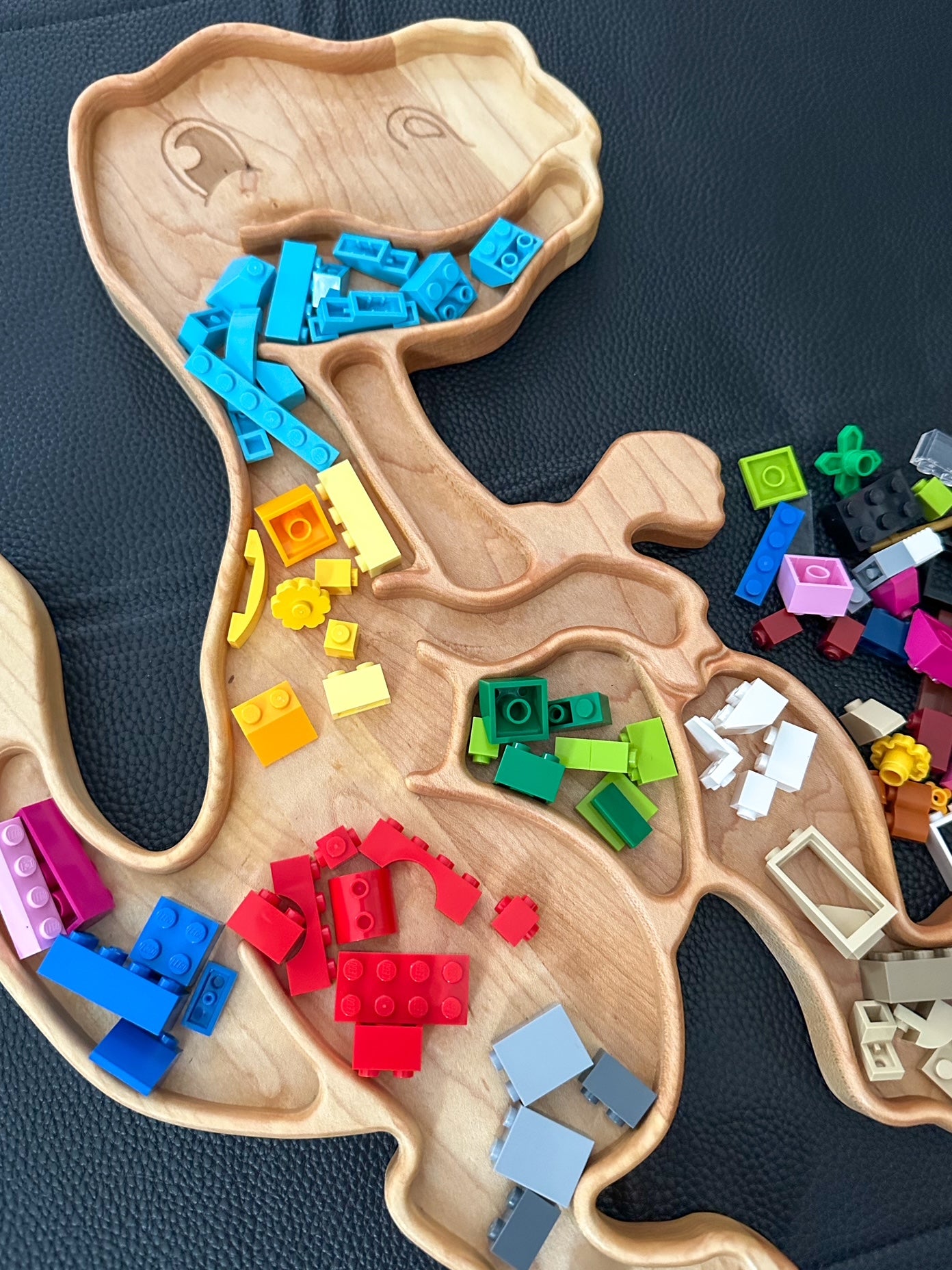 T-Rex Imaginative Play Tray