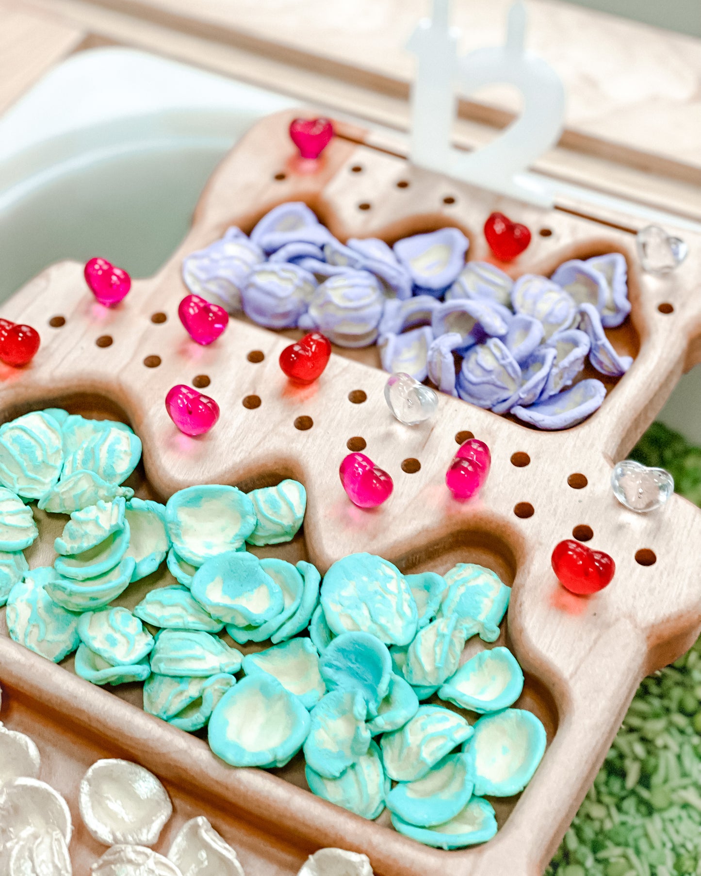 Acrylic Number Candles