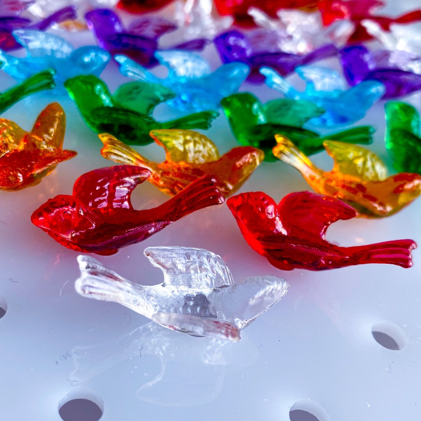 Bird Acrylic Pegs (25 count)