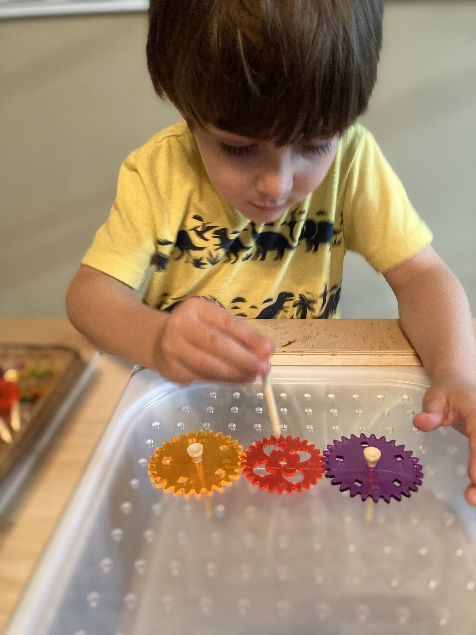 A Pegboard for Kids is a Great Fine Motor Skill Activity