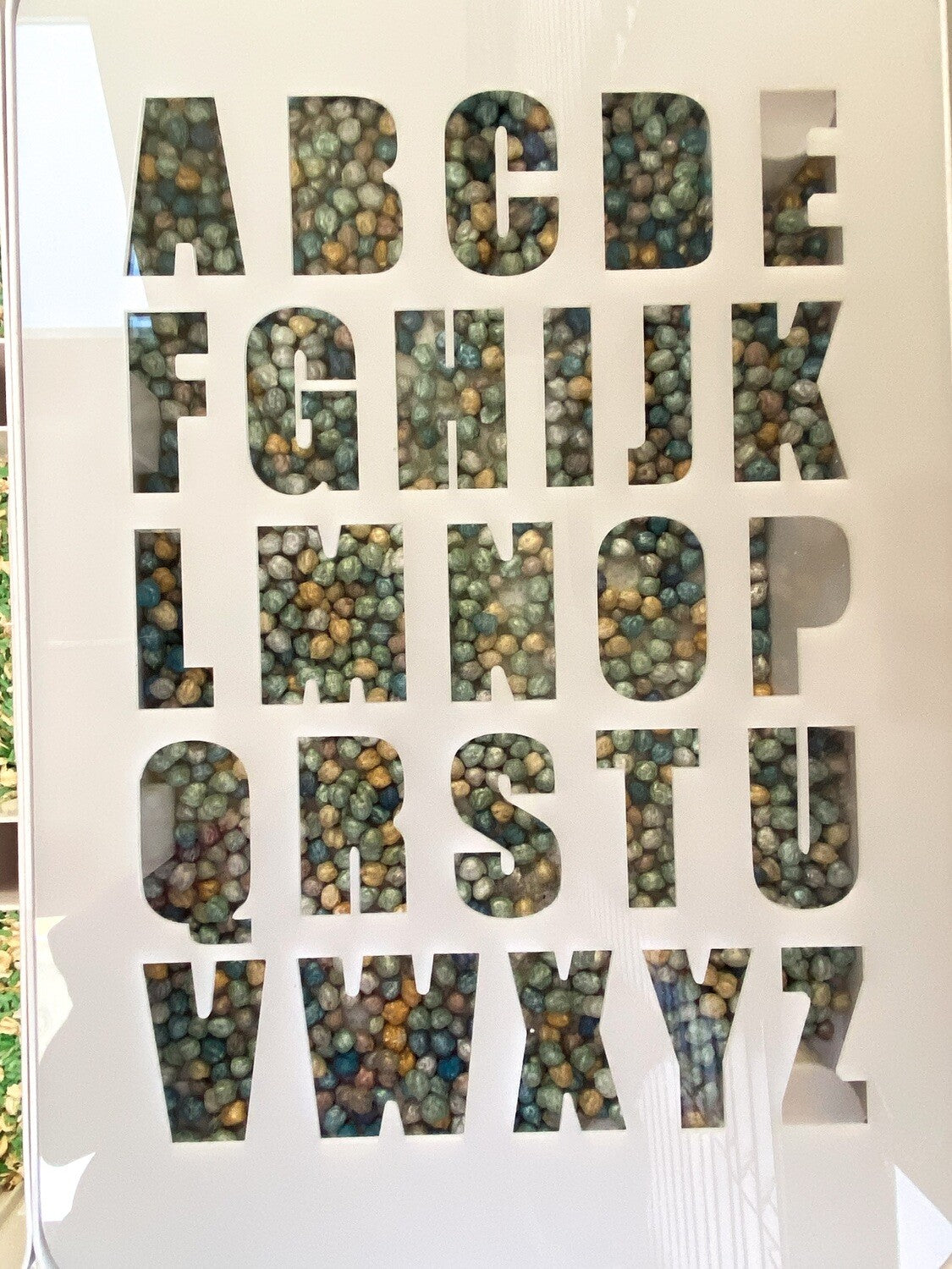 Carry-Play Resin Capital Letter Insert