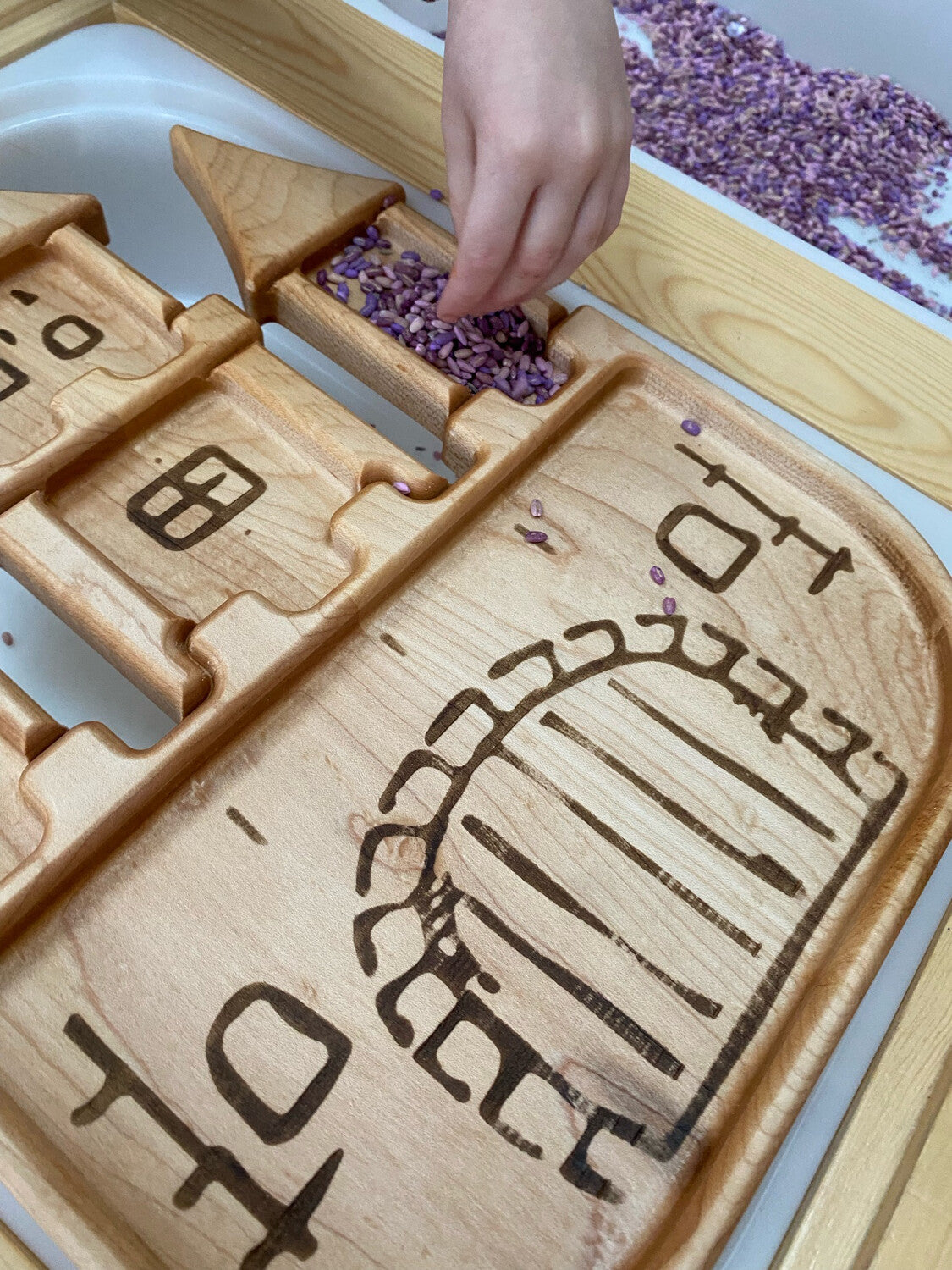 Castle Imaginative Play Tray