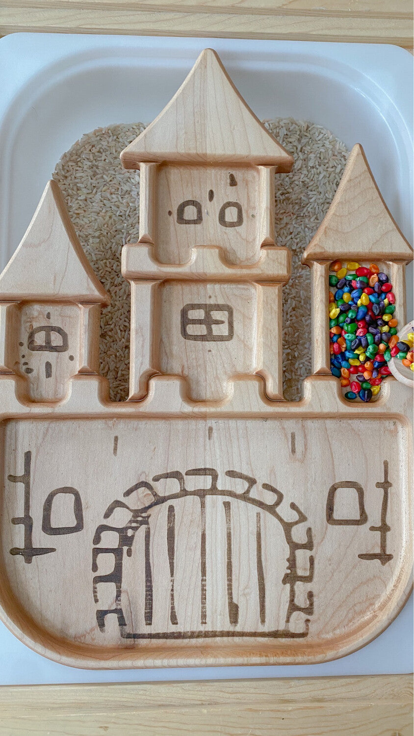 Castle Imaginative Play Tray