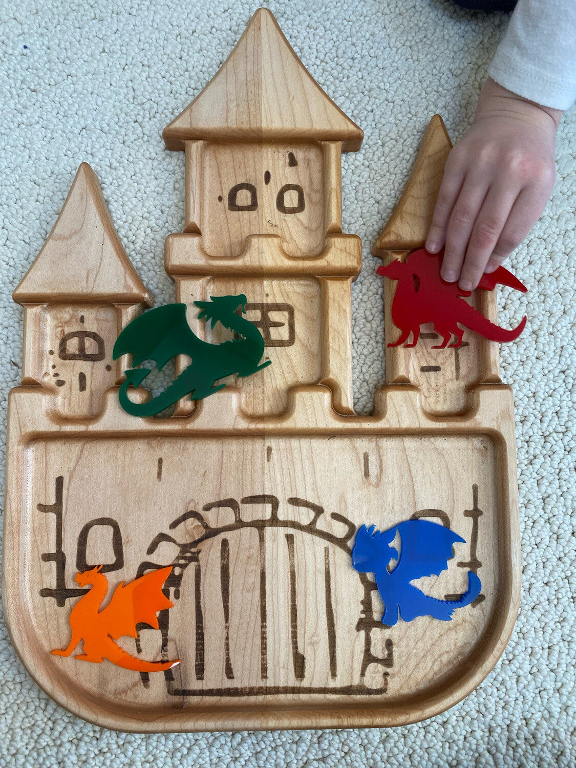 Castle Imaginative Play Tray