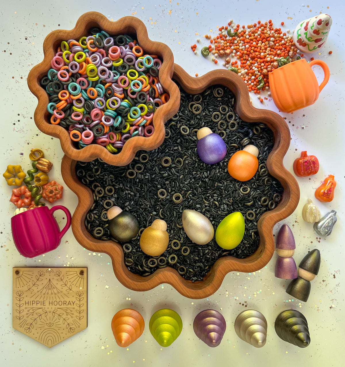 Bewitched Bubbles Sensory Bin Filler