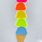 Acrylic Ice Cream Scoops