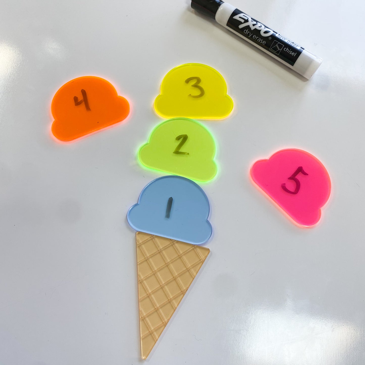 Acrylic Ice Cream Scoops