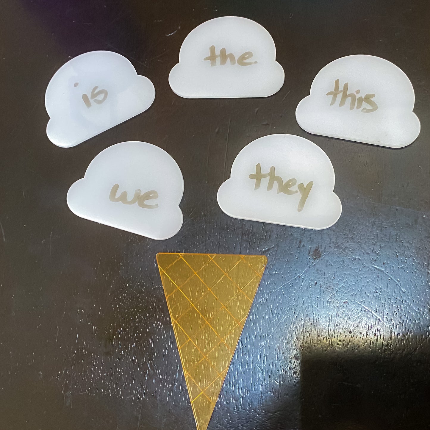 Acrylic Ice Cream Scoops