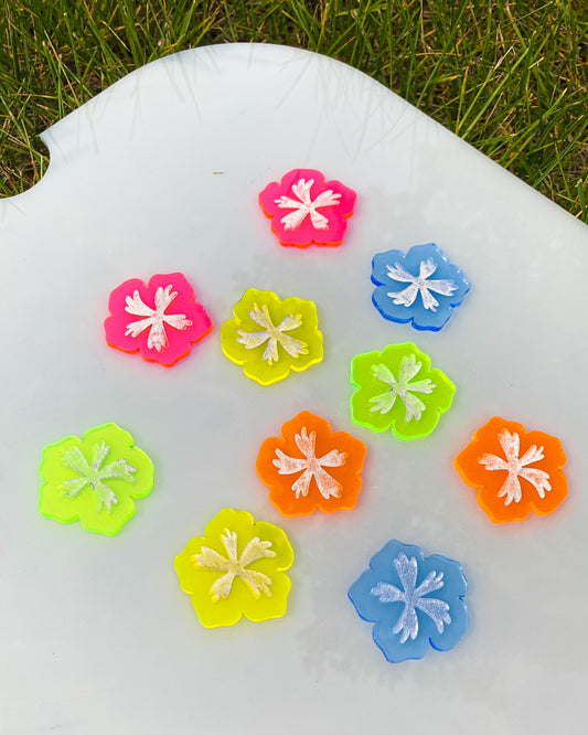 Flower Acrylic Loose Parts