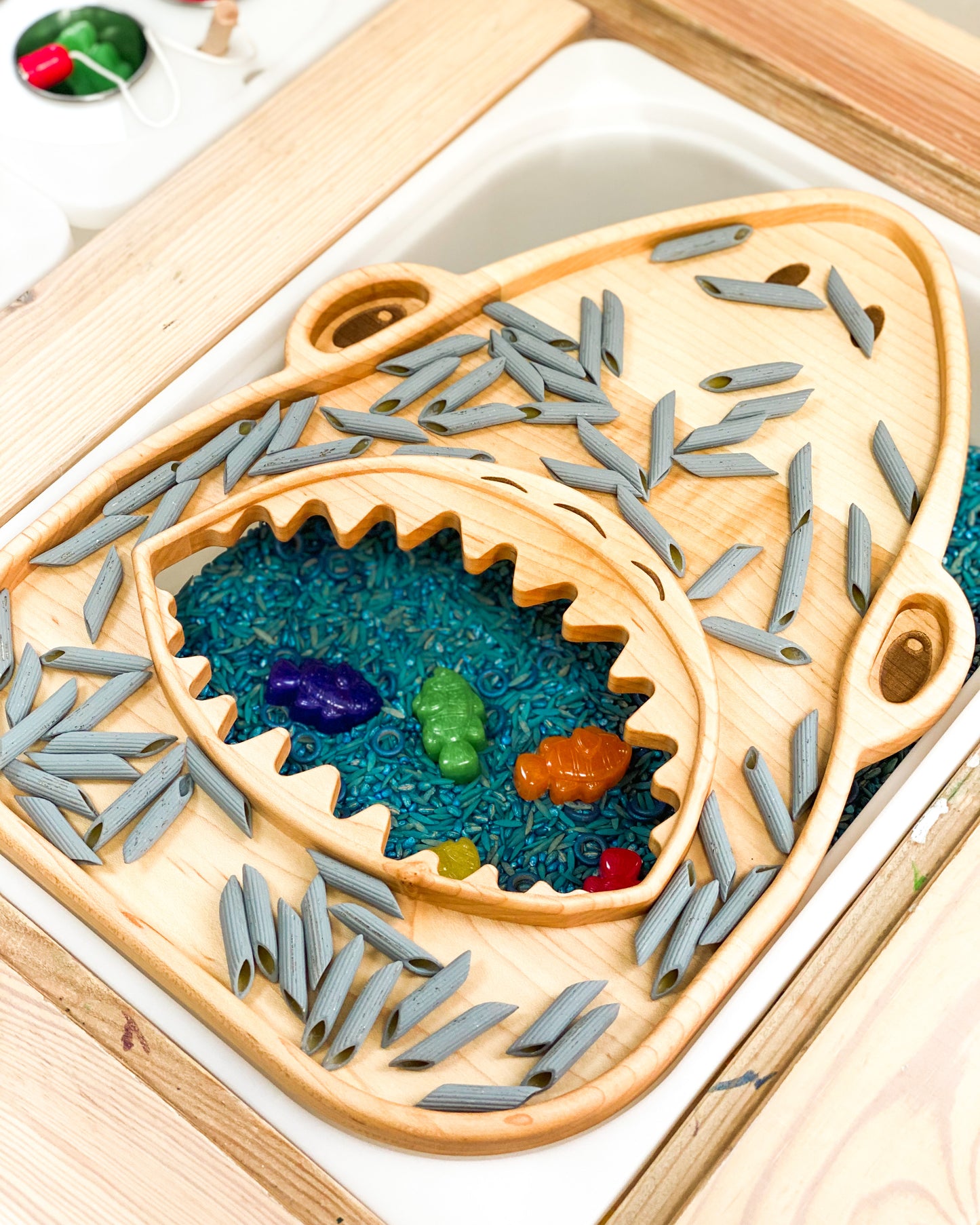 Shark Imaginative Play Tray