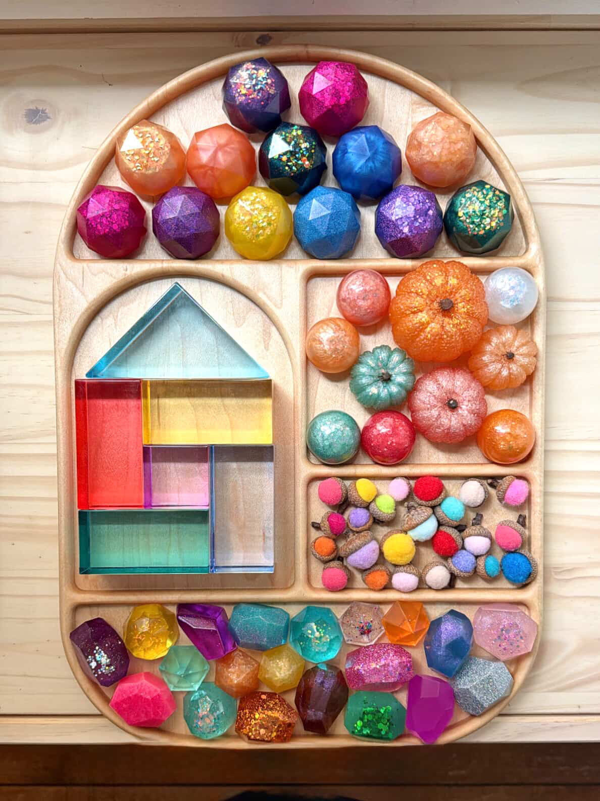 Collector Imaginative Play Tray