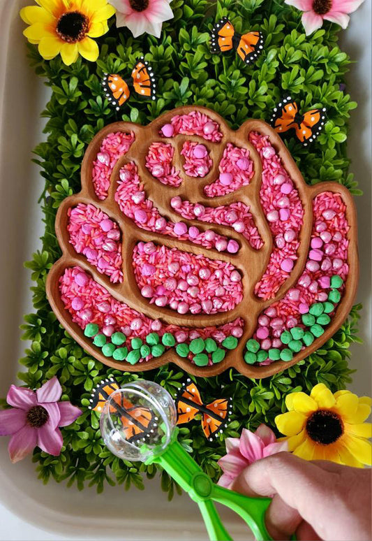 PRE-ORDER Rose Imaginative Play Tray
