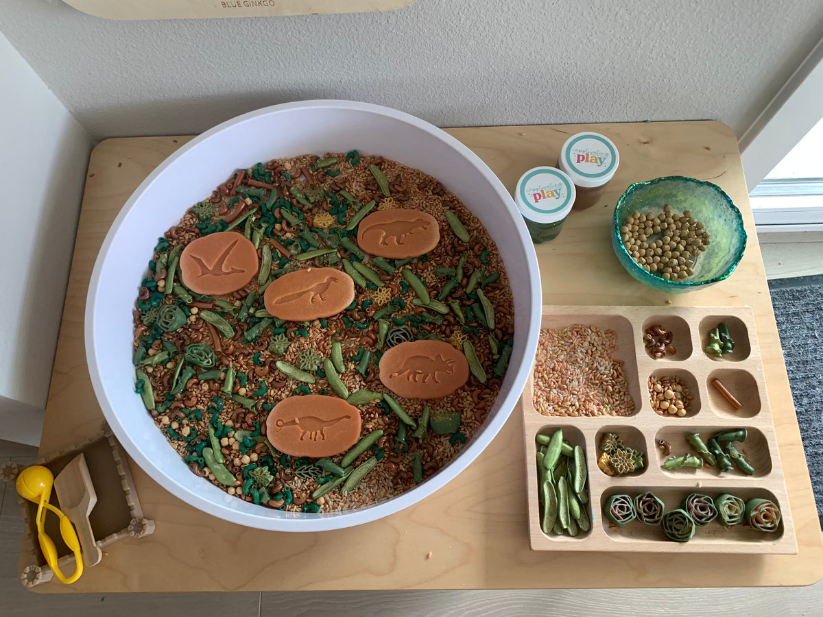Prehistoric Plants Sensory Bin Filler