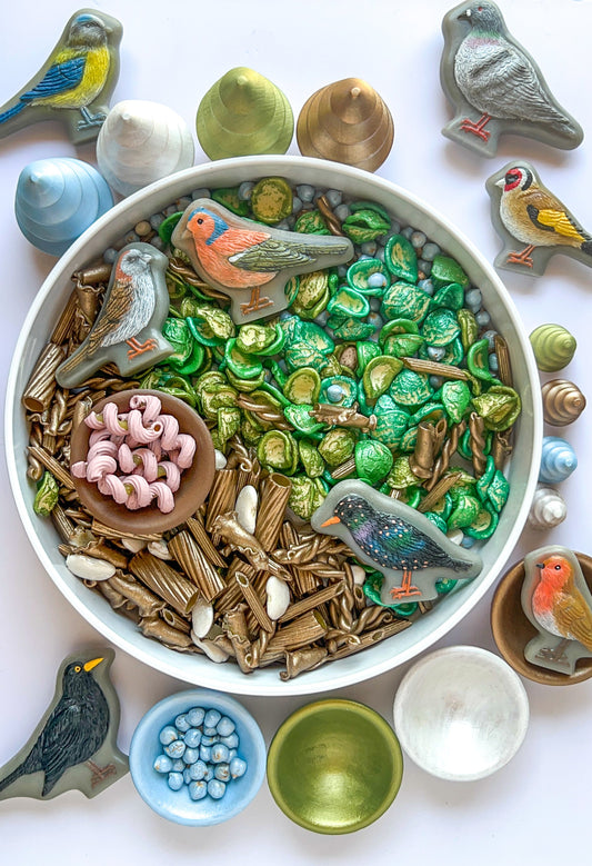 Build a Nest Sensory Bin Filler