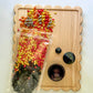 Build a Volcano Sensory Bin Filler