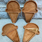 Ice Cream Cone Imaginative Play Tray