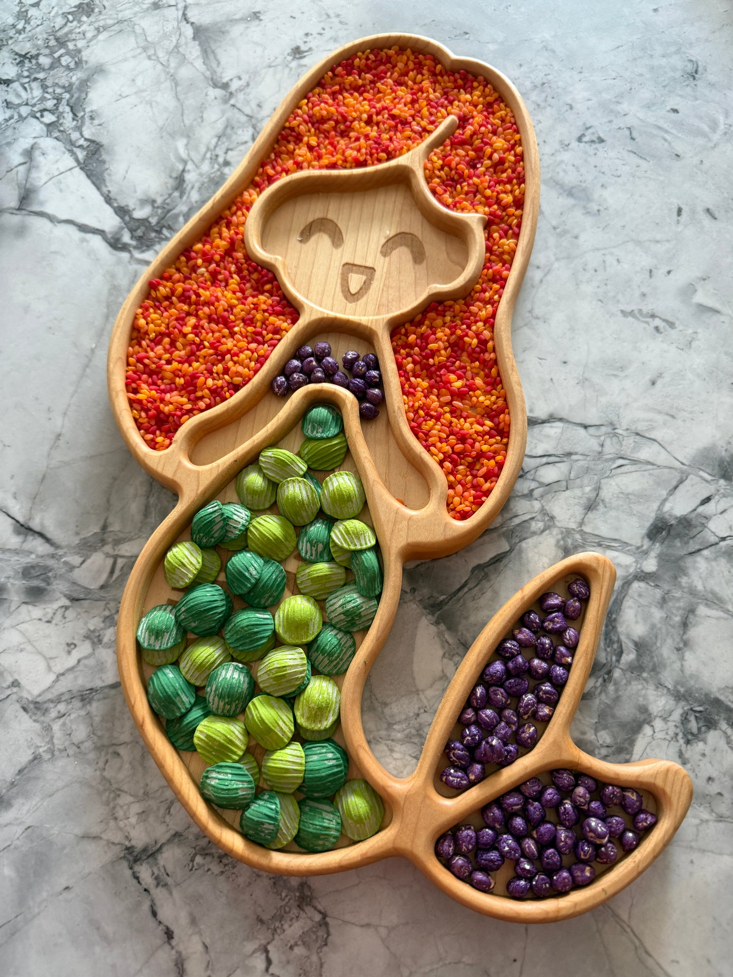 Mermaid Imaginative Play Tray