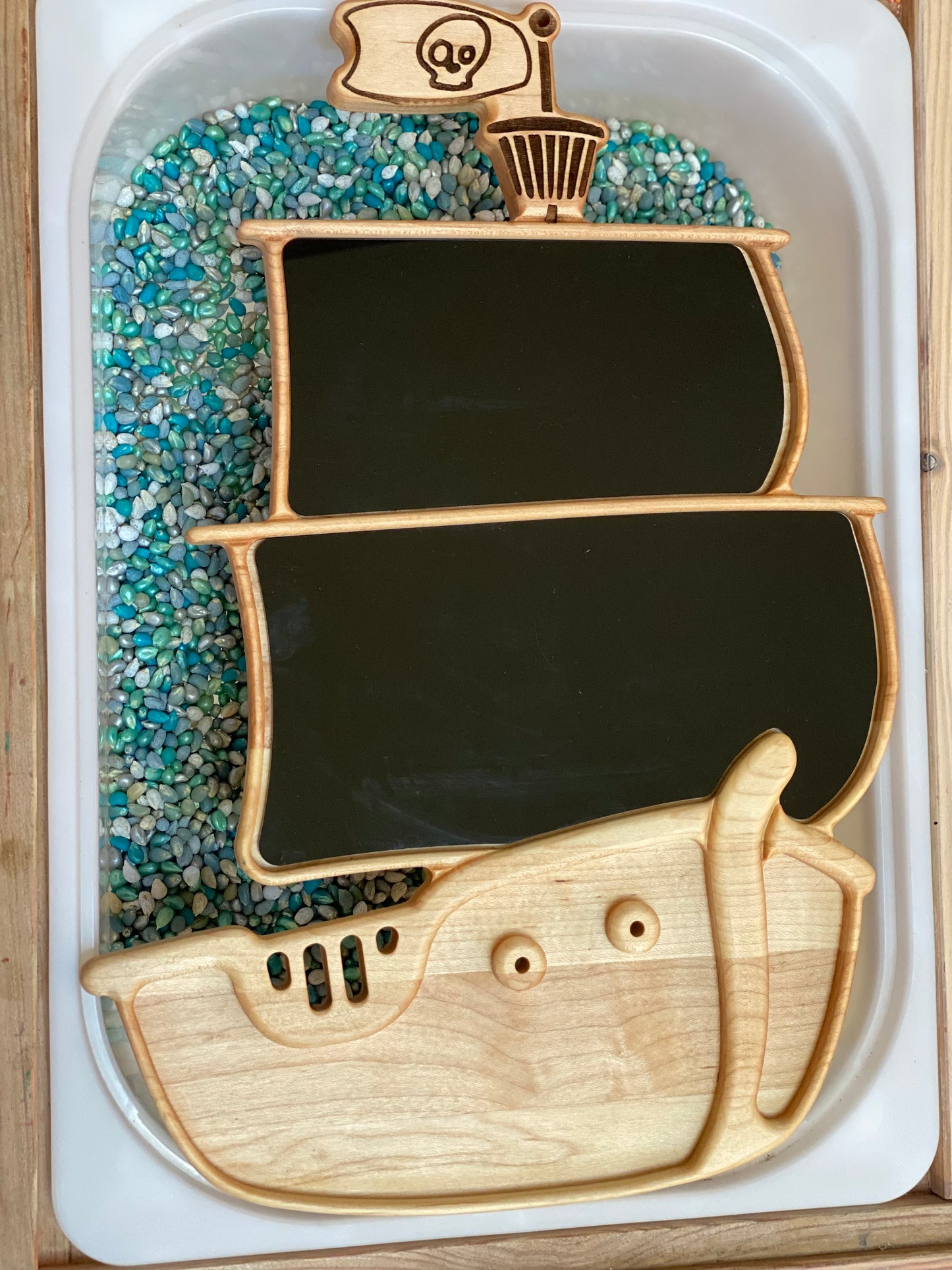 Pirate Ship Imaginative Play Tray