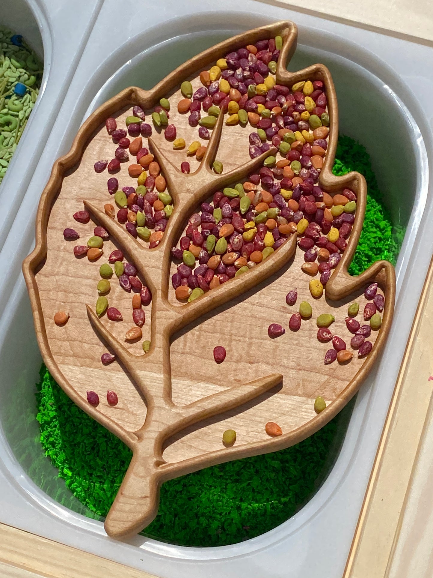 Leaf Imaginative Play Tray