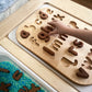 Lower Case Letter Puzzle Insert