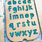 Lower Case Letter Puzzle Insert