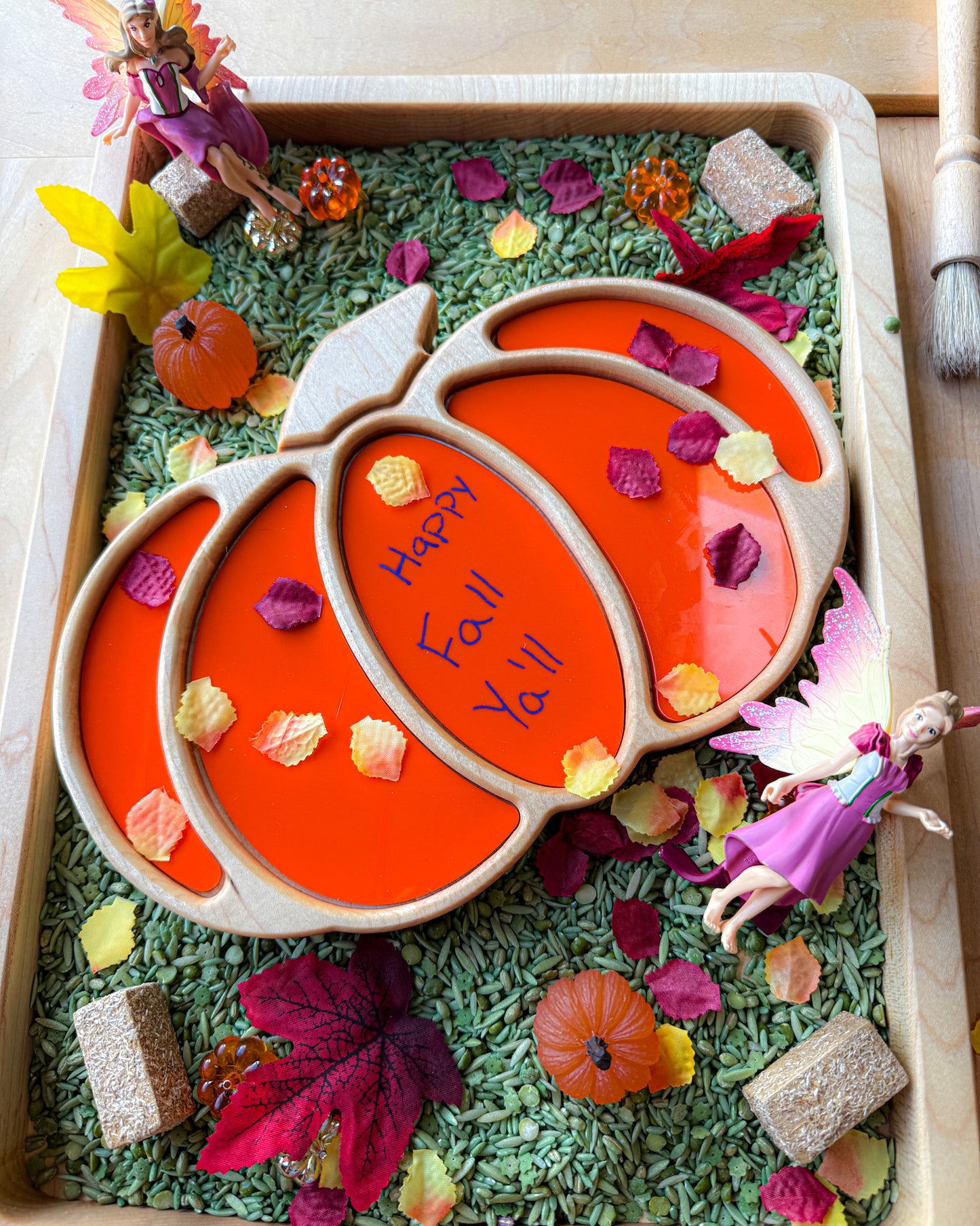 Pumpkin Imaginative Play Tray