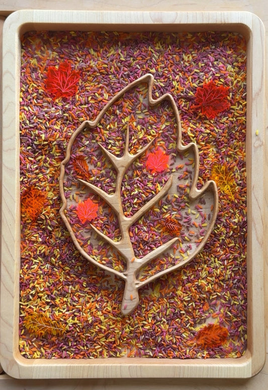 Leaf Imaginative Play Tray