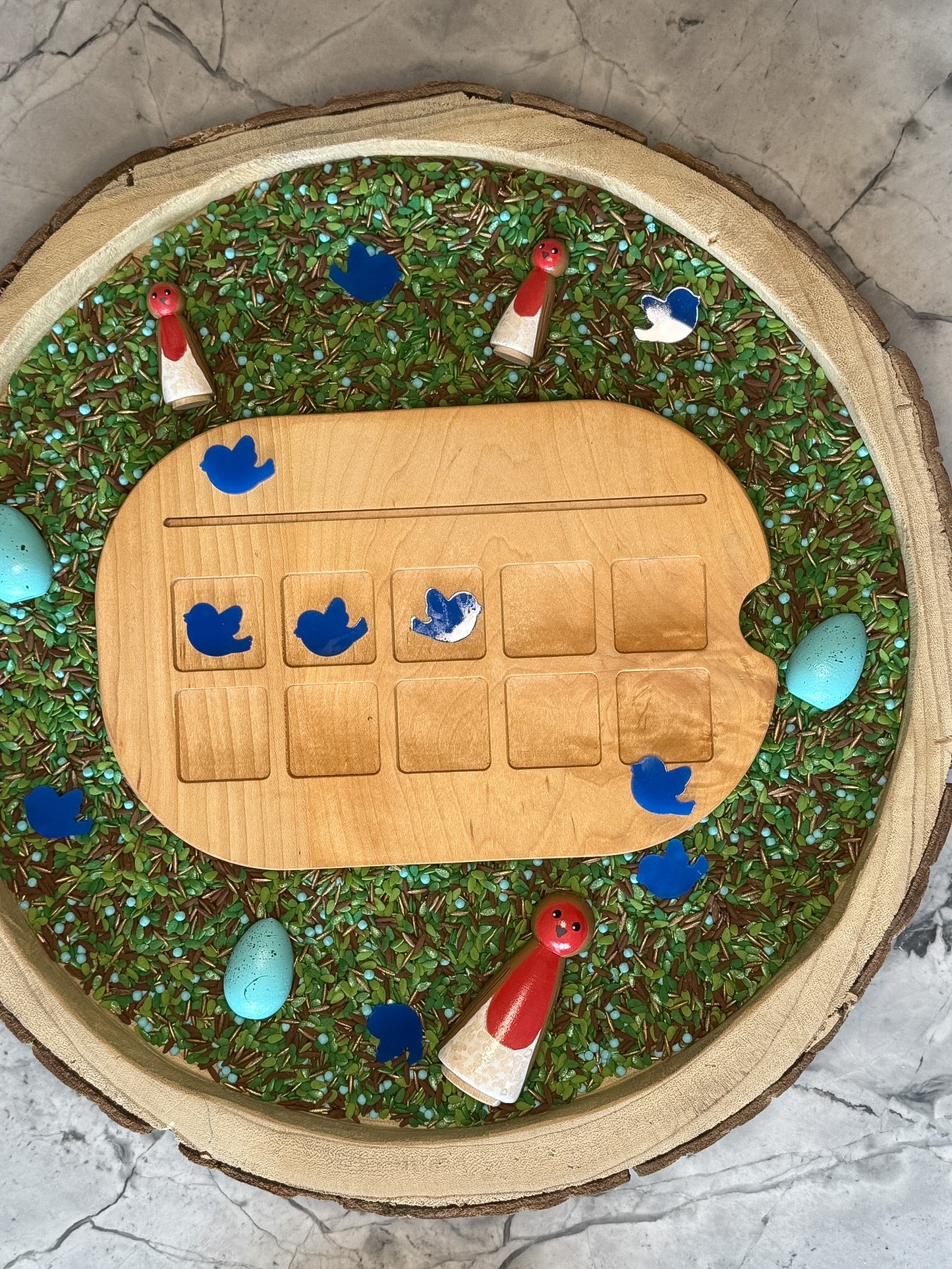 Bird Acrylic Counters