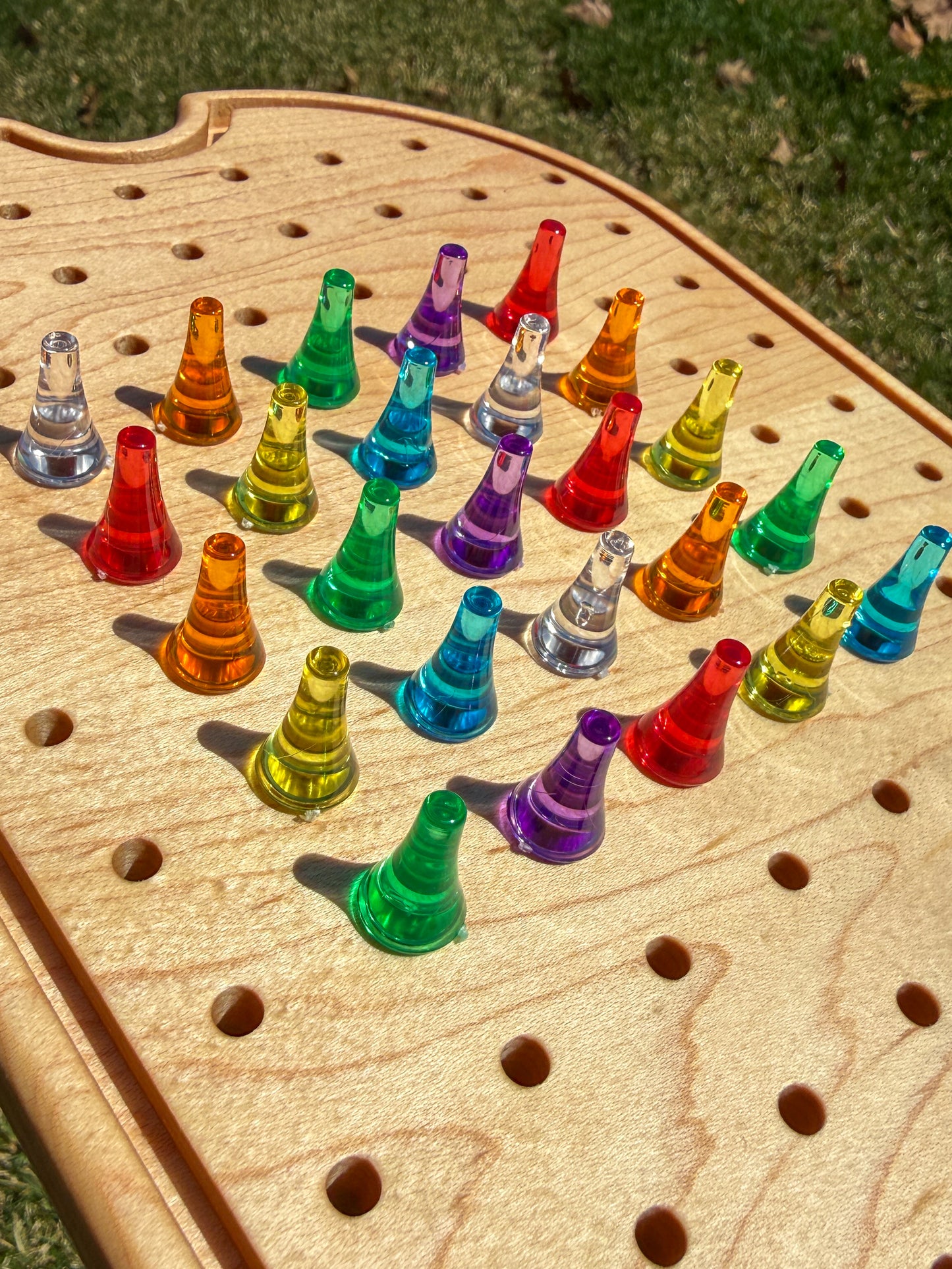 Cone Acrylic Pegs (25 Count)