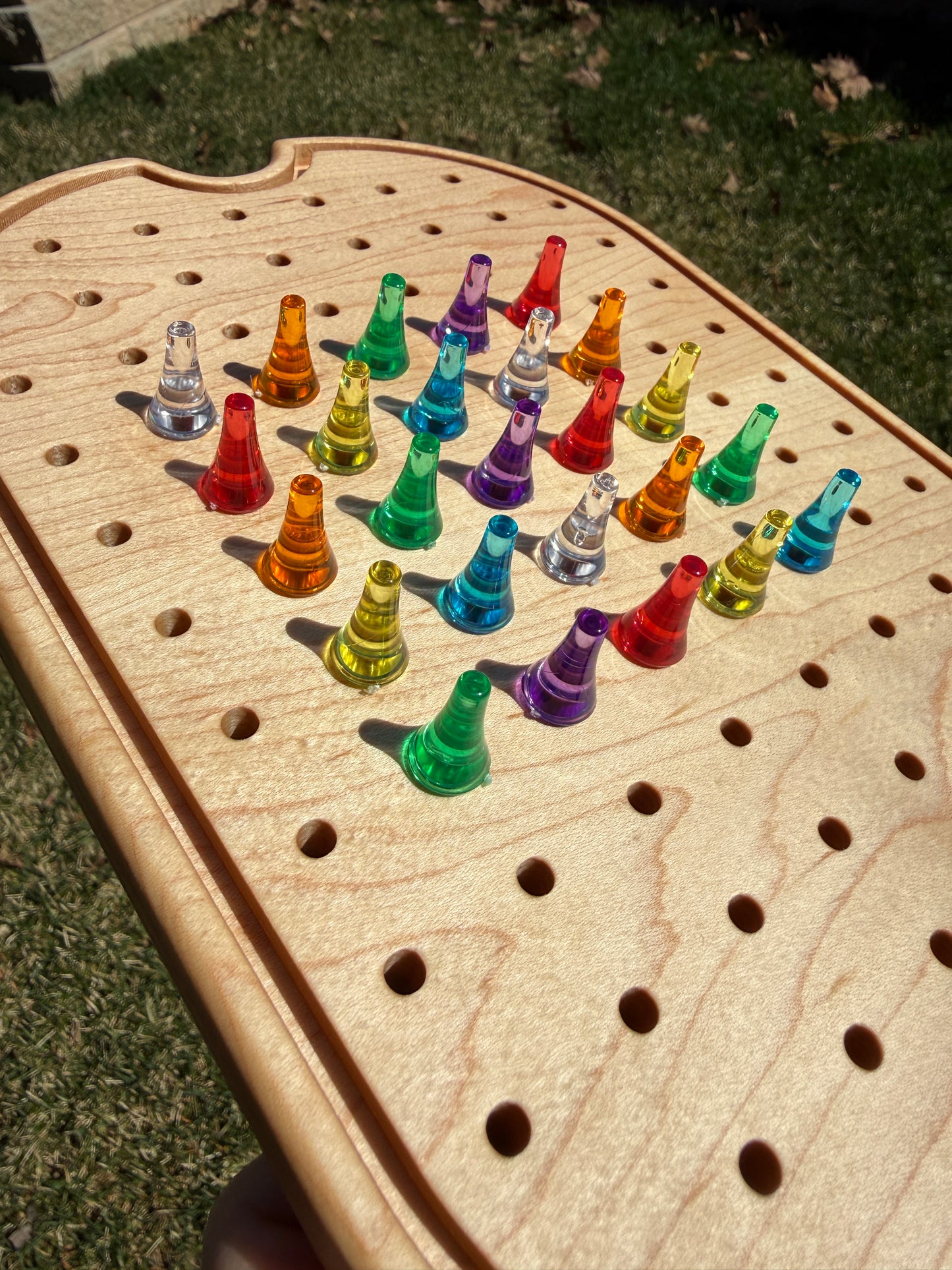Cone Acrylic Pegs (25 Count)