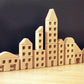 4 pc. Little Town Blocks Main Street Set