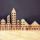 28 pc. Little Town Blocks Complete Set