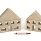 4 pc. Little Town Blocks Main Street Set