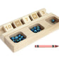 Engraved Maple Math Tray Set
