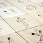 27 pc. Manuscript Letter Alphabet Maple Tracing Tiles
