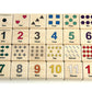 Counting & Shapes Color Wooden Matching Game - 24 pc Set
