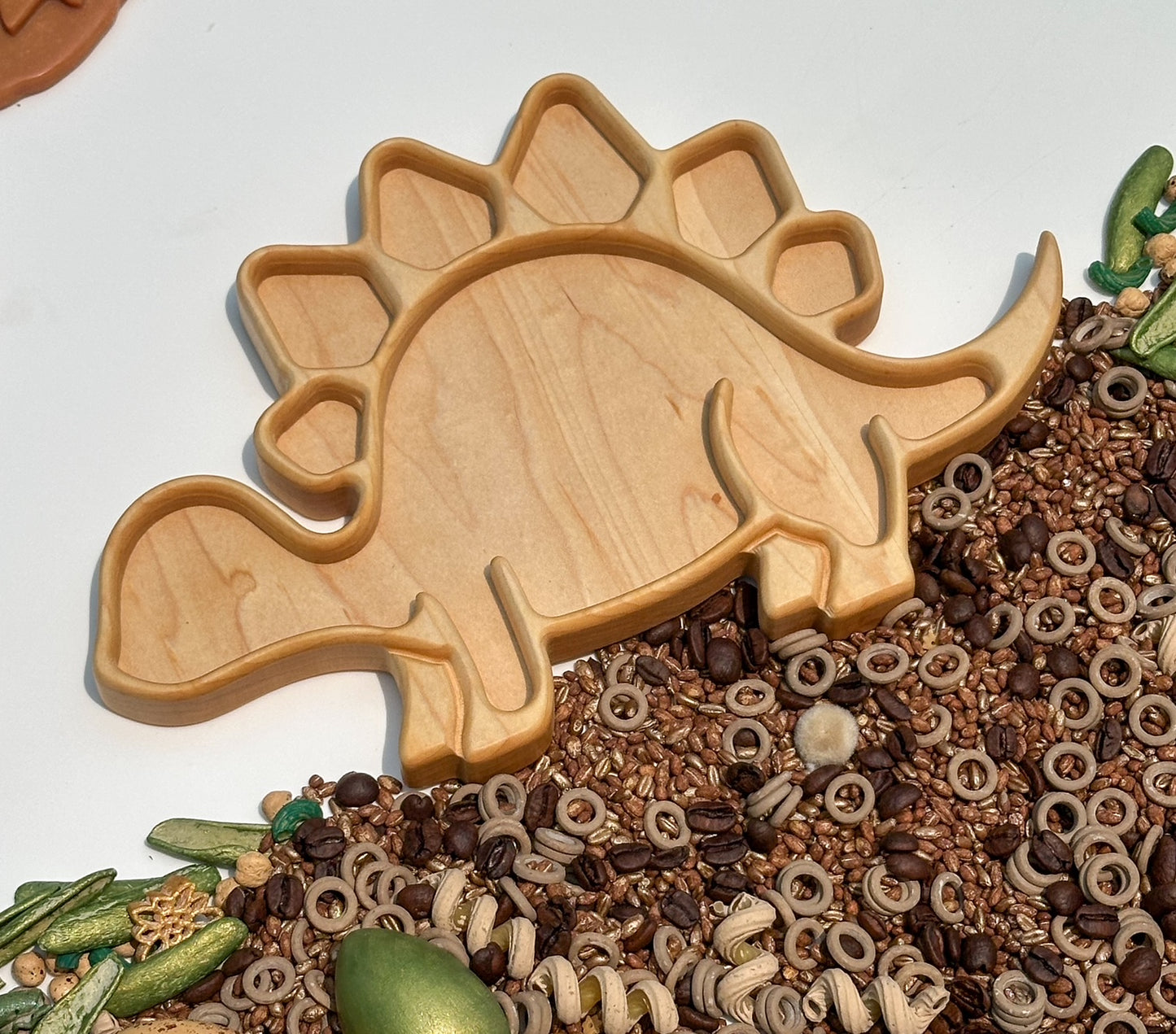 Stegosaurus Imaginative Play Tray