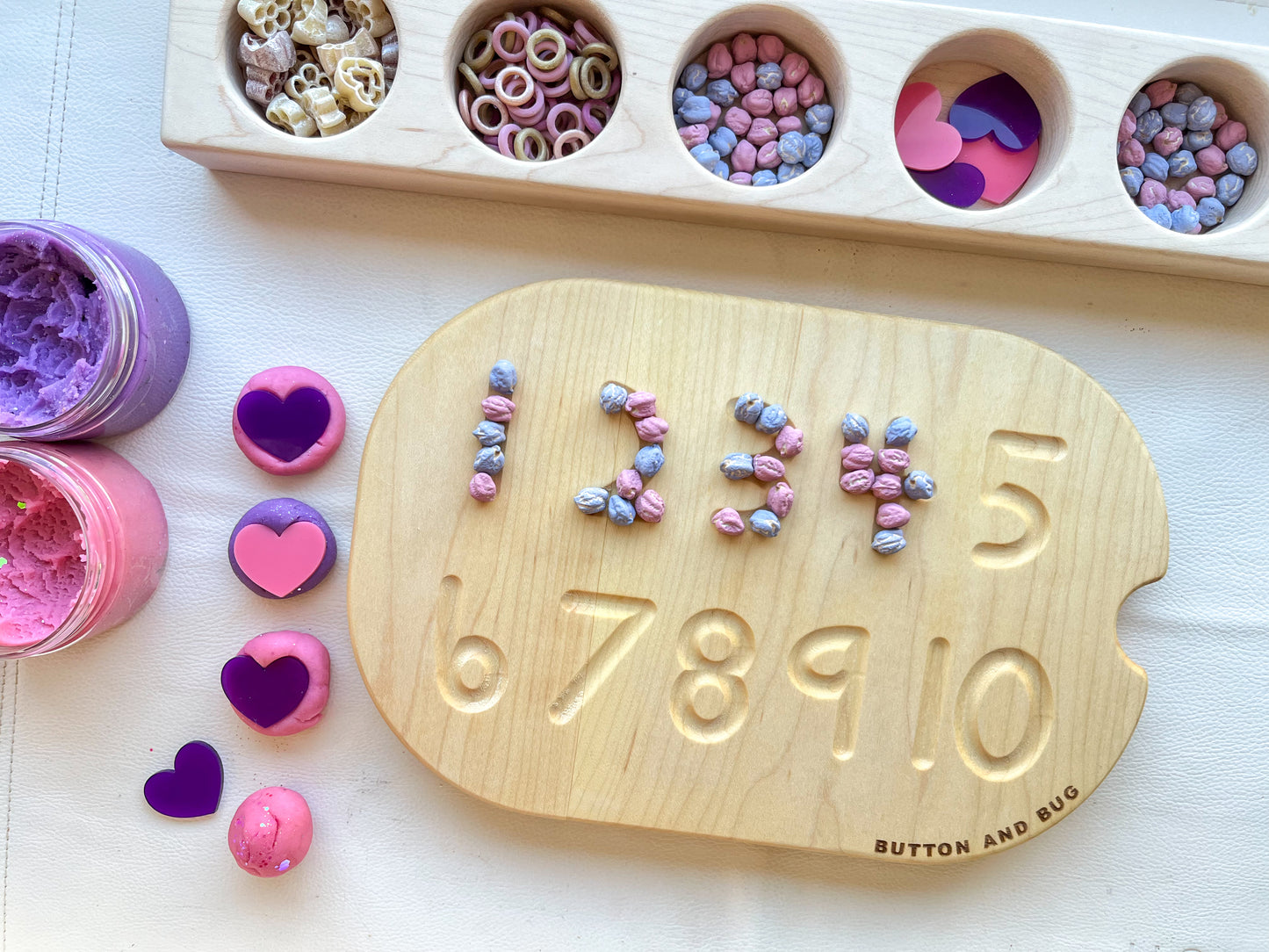 Heart Acrylic Counters