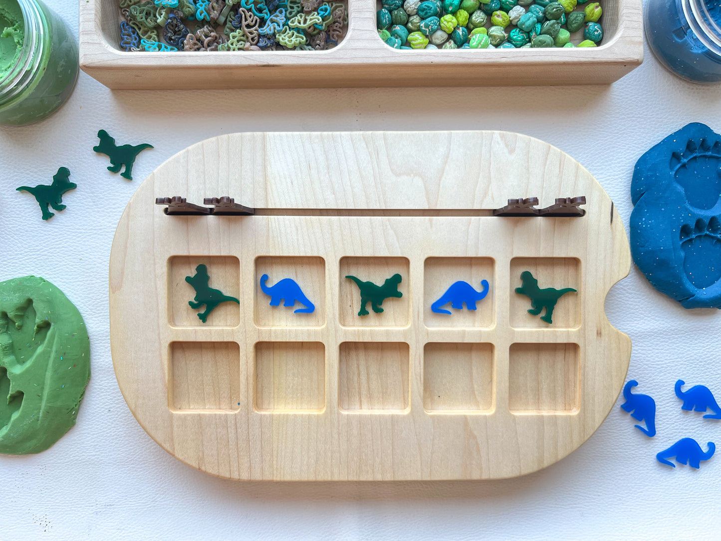 Acrylic Dinosaur Counters