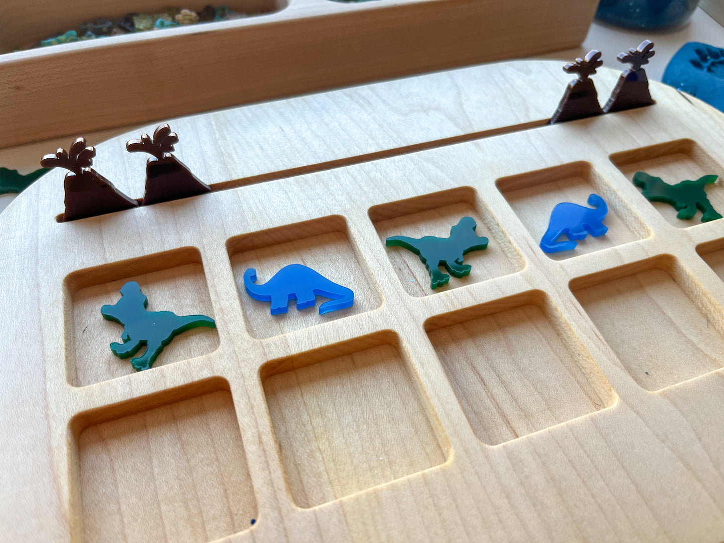 Acrylic Dinosaur Counters