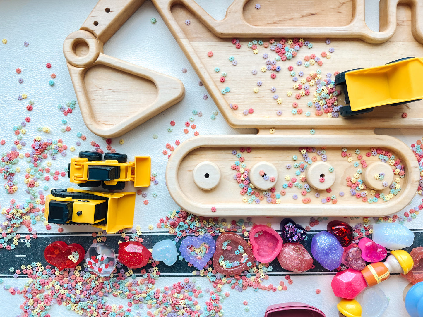 Digger Imaginative Play Tray