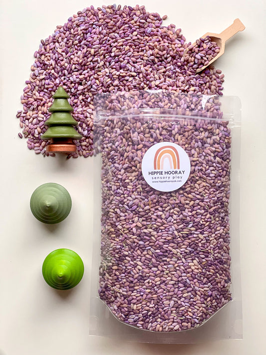 Lavender Fields Sensory Bin Filler